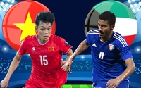 [TRỰC TIẾP] U23 Việt Nam vs U23 Kuwait (1-1): Ngọc Thắng nhận thẻ đỏ