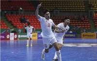 HLV Diego Giustozzi "nhắc bài" cho Nhan Gia Hưng đá phạt hạ ĐT futsal Trung Quốc