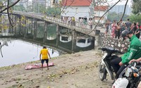 Phát hiện thi thể của cô gái trên mặt hồ ở Hà Nội