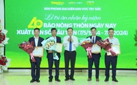 Văn phòng đại diện Báo NTNN tại Tây Bắc đón nhận loạt Bằng khen vì những thành tích xuất sắc trong hoạt động báo chí