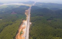 Ngắm toàn cảnh 30km đầu tiên trên dự án cao tốc Diễn Châu - Bãi Vọt được thông xe