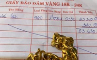 Cà Mau: Khách tố tiệm vàng gian lận khi bán vàng 98% nhưng thu vào vàng 96%