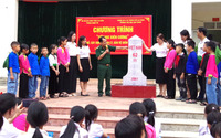 Hàng trăm học sinh ở tỉnh biên giới Lai Châu tham gia "Tiết học biên cương"