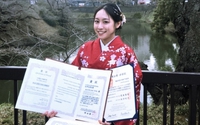 Nữ sinh Hà Nội tốt nghiệp thủ khoa đại học của Nhật Bản