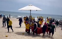 Tìm thấy nạn nhân còn lại trong vụ 9 người bị sóng cuốn tại bãi biển Đà Nẵng