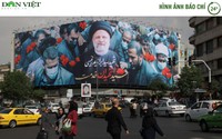 Hình ảnh báo chí 24h: Tấm hình của cố Tổng thống Iran xuất hiện khắp các đường phố Tehran