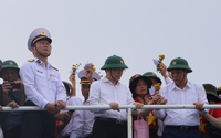 Lặng người trước lễ tưởng niệm các Anh hùng Liệt sỹ hy sinh ở vùng biển Gạc Ma, Cô Lin
