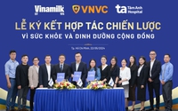 Vinamilk ký hợp tác chiến lược cùng VNVC, Bệnh viện Tâm Anh để tăng cường chăm sóc sức khỏe cộng đồng