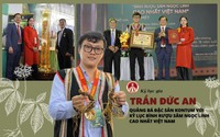 Bình rượu cao 2,4m, ngâm 10kg sâm Ngọc Linh được công nhận kỷ lục Việt Nam