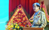 100% cán bộ QĐND Việt Nam gìn giữ hòa bình Liên Hợp Quốc được tặng Huy chương