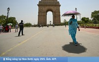 Hình ảnh báo chí 24h: Thủ đô của Ấn Độ nắng nóng gần 50 độ C, cao nhất từ trước đến nay