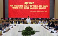 Quyền Bí thư Tỉnh ủy Lâm Đồng Nguyễn Thái Học: Sẽ thay thế cán bộ không chịu làm 
