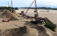 Hủy kết quả đấu giá 3 mỏ cát 1.700 tỷ đồng ở Hà Nội 