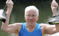 Cụ ông 93 tuổi tiết lộ bí quyết khoẻ mạnh, tập gym 6 lần 1 tuần