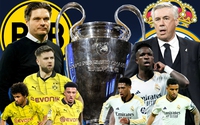 Xem trực tiếp Real Madrid vs Dortmund trên kênh nào?