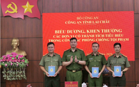 Công an Lai Châu: Khen thưởng các đơn vị có thành tích tiêu biểu trong công tác phòng, chống tội phạm
