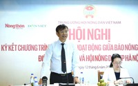 Tổng Biên tập Nguyễn Văn Hoài: Báo NTNN/Dân Việt là "cẩm nang", "bạn đồng hành" với cán bộ, hội viên nông dân Hà Nội