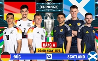 Lịch thi đấu EURO 2024 ngày 14/6: Đức ra ngõ gặp kẻ ngáng đường?