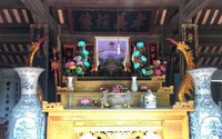 Đền thờ thủy tổ họ Trần Nghệ An tọa lạc ở một làng cổ được cho là linh thiêng