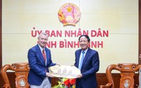 Đại sứ Vương quốc Bỉ tại Việt Nam hứa sẽ kết nối Bình Định với nhà đầu tư của Bỉ