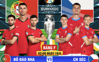 Link xem trực tiếp Bồ Đào Nha vs Czech trên VTV3