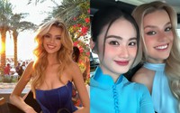 Nhan sắc Miss World 2024 được khen ngợi "như búp bê sống" khi "đọ sắc" với Hoa hậu Ý Nhi, ai nổi bật hơn?