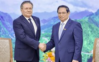 Thủ tướng Phạm Minh Chính tiếp Tổng Giám đốc Tập đoàn Năng lượng Nguyên tử Quốc gia Nga