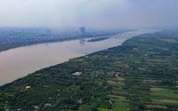 Toàn cảnh vị trí xây cầu dây văng Tứ Liên trị giá 20.000 tỷ đồng vượt 2 sông ở Hà Nội