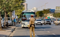 Hà Nội sẽ chốt trực ngăn xe khách vi phạm trên đường Phạm Hùng, Phạm Văn Đồng