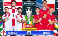 Link trực tiếp bóng đá Georgia vs Czech (Link TV360, VTV)