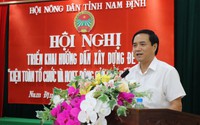 Hội Nông dân Nam Định tổ chức quán triệt, triển khai Nghị định 37 của Chính phủ về hoạt động Quỹ HTND