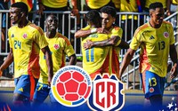Trực tiếp bóng đá Colombia vs Costa Rica (Link K+, VTC, Next Sports)