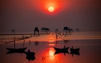 Vẻ đẹp như mơ như thực của bãi biển Đồng Châu trong ánh bình minh
