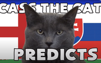 Mèo tiên tri Cass dự đoán kết quả Anh vs Slovakia