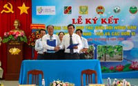Hội Nông dân Ninh Thuận ký kết chương trình hợp tác phát triển nho, táo