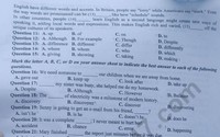 Đề thi môn Tiếng Anh vào lớp 10 năm 2024 của Nghệ An có gợi ý đáp án