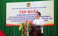 TT-Huế: Tập huấn nghiệp vụ công tác Hội cho gần 200 cán bộ, hội viên nông dân huyện Phong Điền 