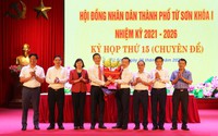 UBND thành phố Từ Sơn, Bắc Ninh có Chủ tịch mới, miễn nhiệm chức danh với 2 nhân sự