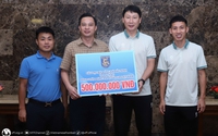 CLB Bắc Ninh "chơi lớn”, thưởng ĐT Việt Nam 500 triệu đồng