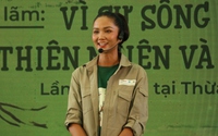 Hoa hậu H’hen Niê đến Huế kêu gọi xây dựng “thành phố không thịt thú rừng”