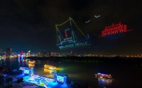 Đêm Sài Gòn sẽ lung linh với 1.100 drone trình diễn bế mạc Lễ hội Sông nước TP.HCM 