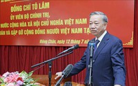 Chủ tịch nước Tô Lâm: Đánh giá cao lòng yêu nước của kiều bào, doanh nghiệp Việt Nam tại Lào