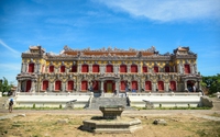 Khám phá điện Kiến Trung, nơi ở của hai vị vua cuối cùng triều Nguyễn 