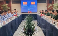 Các Đồn Biên phòng ở Lai Châu (Việt Nam) hội đàm nghiệp vụ với Đại đội Quản lý biên giới Kim Bình (Trung Quốc)