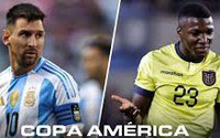 Argentina vs Ecuador (8 giờ ngày 5/7): ĐKVĐ thẳng tiến?