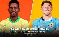 Tỷ lệ cược Brazil vs Uruguay (8 giờ ngày 7/7, tứ kết Copa America 2024): Sẽ có “đấu súng”?