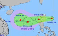 NÓNG: Áp thấp nhiệt đới sắp vào Biển Đông, khả năng cao thành bão số 4