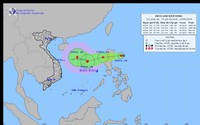 Cảnh báo: Áp thấp nhiệt đới sắp vào biển Đông khả năng thành bão số 4 có điều kiện hình thành giống bão YAGI