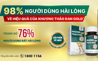 Website quảng cáo sản phẩm Khương Thảo Đan Gold có công dụng điều trị bệnh khớp, được ví "như một loại thuốc chữa bệnh"