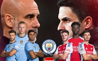 Xem trực tiếp bóng đá Man City vs Arsenal trên kênh nào?